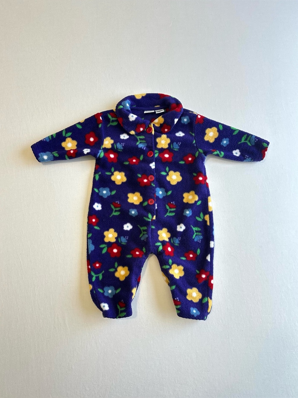 18M Vintage Fleece Baby Onesie